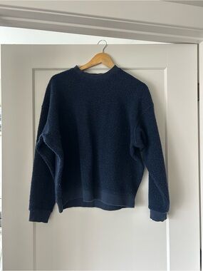 Outdoor Voices Navy Megafleece Crewneck